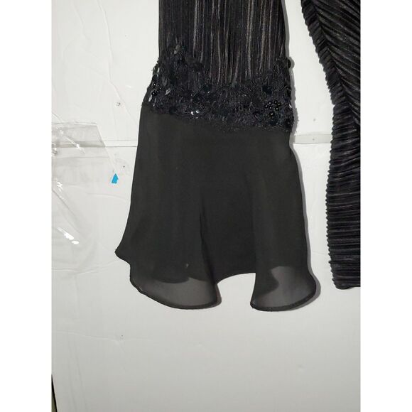 A Cachet Top Witchy Gothic Fairy Grunge Prom Evening Sequined Size 8 - Picture 4 of 10